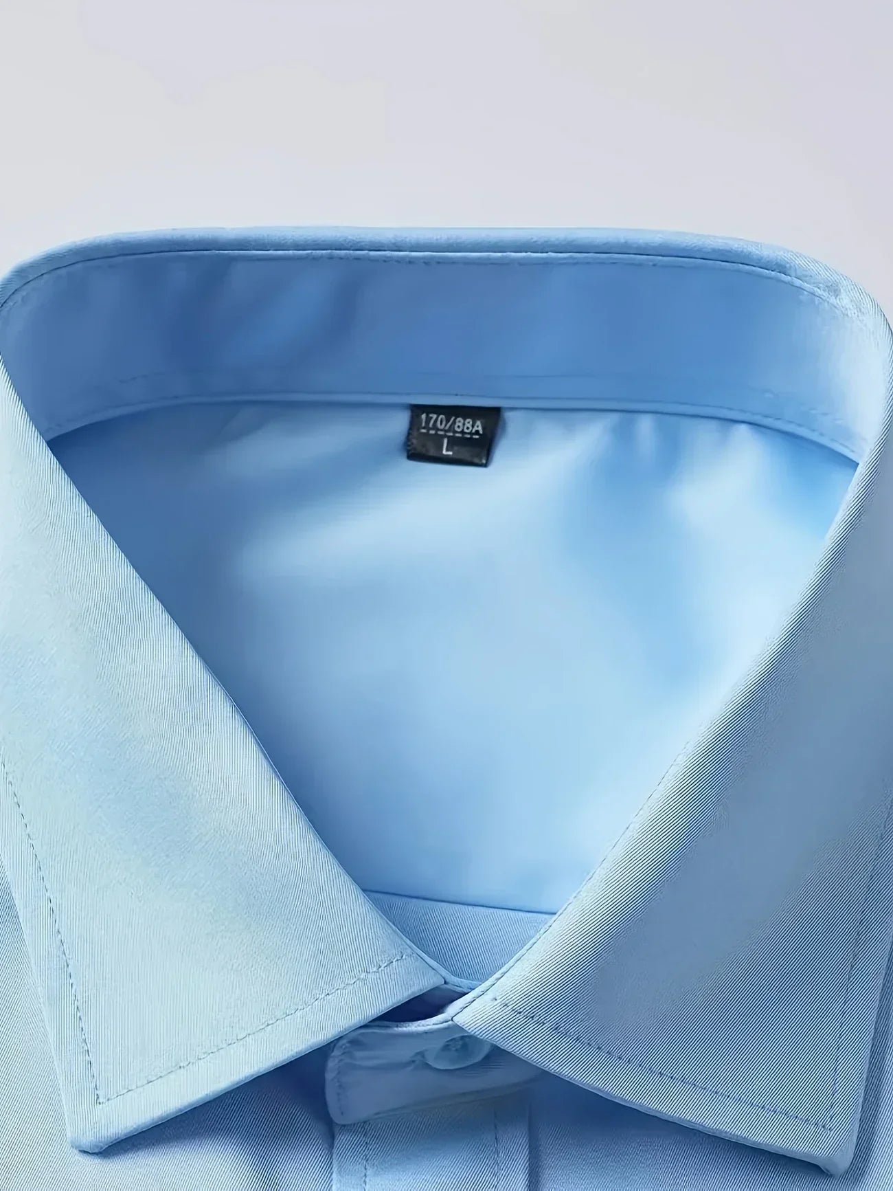 Byron™ – Camisa de manga larga para caballero, de estilo elegante con cierre de botones al frent