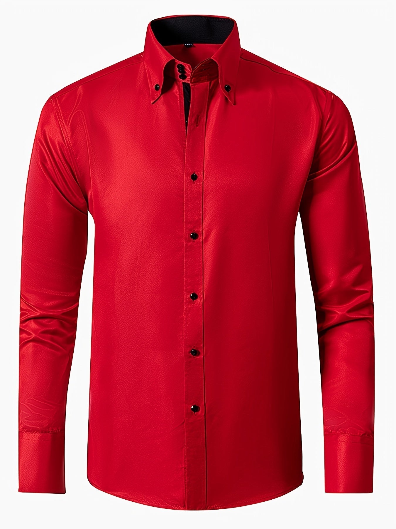 Liam™ | Camisa lisa de manga larga