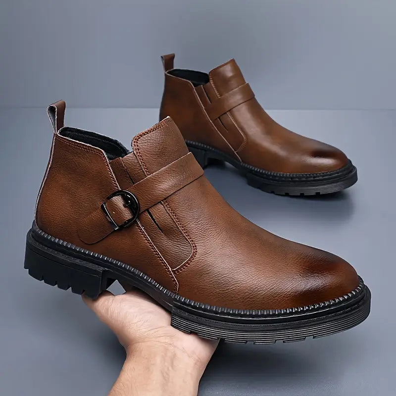 Liam™ | Botas Tipo Explorador de Cuero