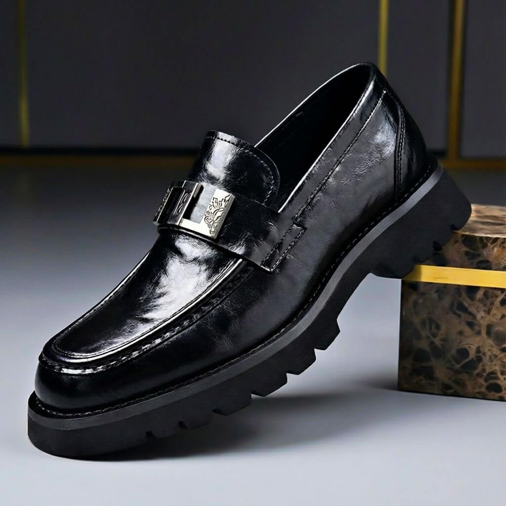 Iván - Zapatos de Piel Estilo Vintage - vista 2