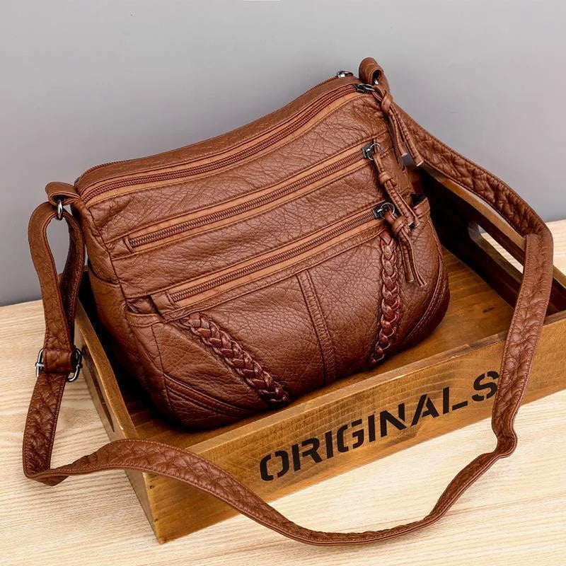 Indy™ | Bolso de Cuero Suave