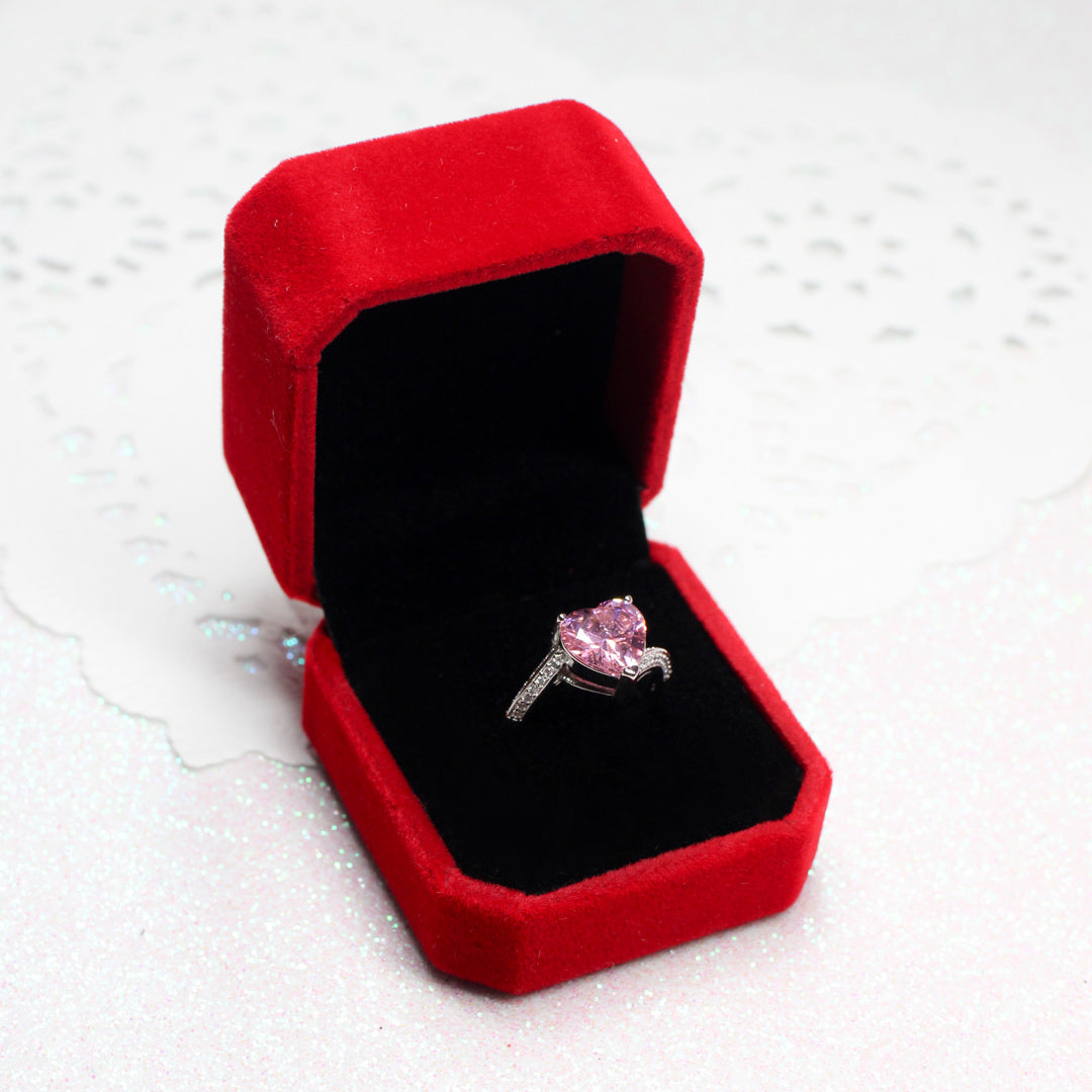 Caja de Regalo para Collar y Anillo