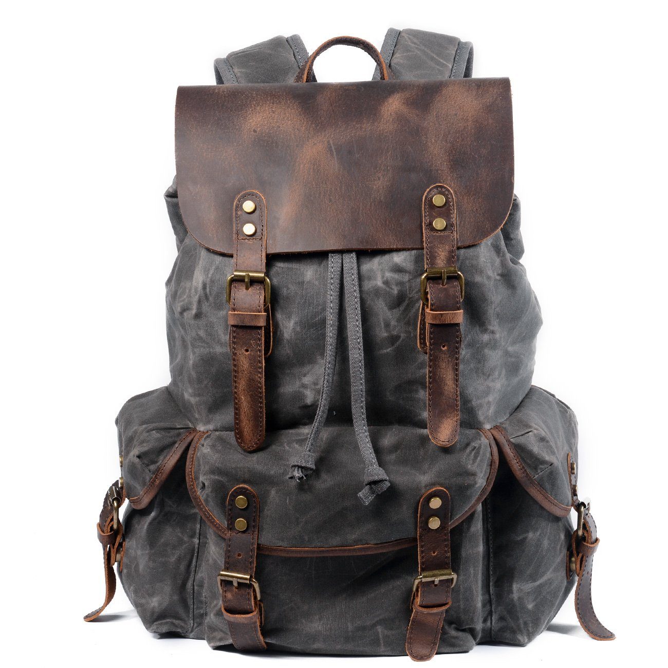 COLIMA™ | Mochila de Lino y Cuero