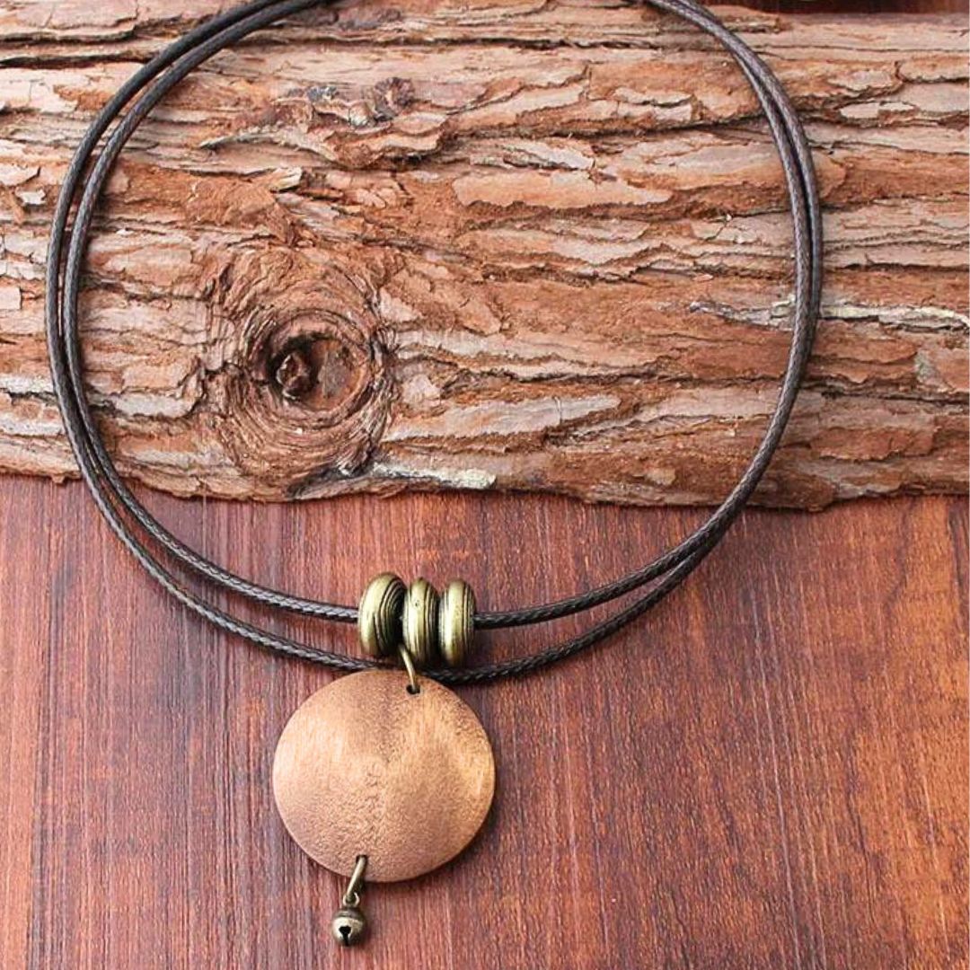 Árbol de la Vida™ | Collar de Madera Natural