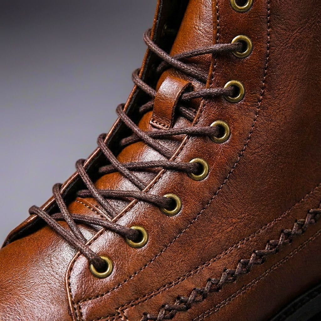 Jaime - Botas de Piel Pulida con Costuras Cuidadas - vista 3