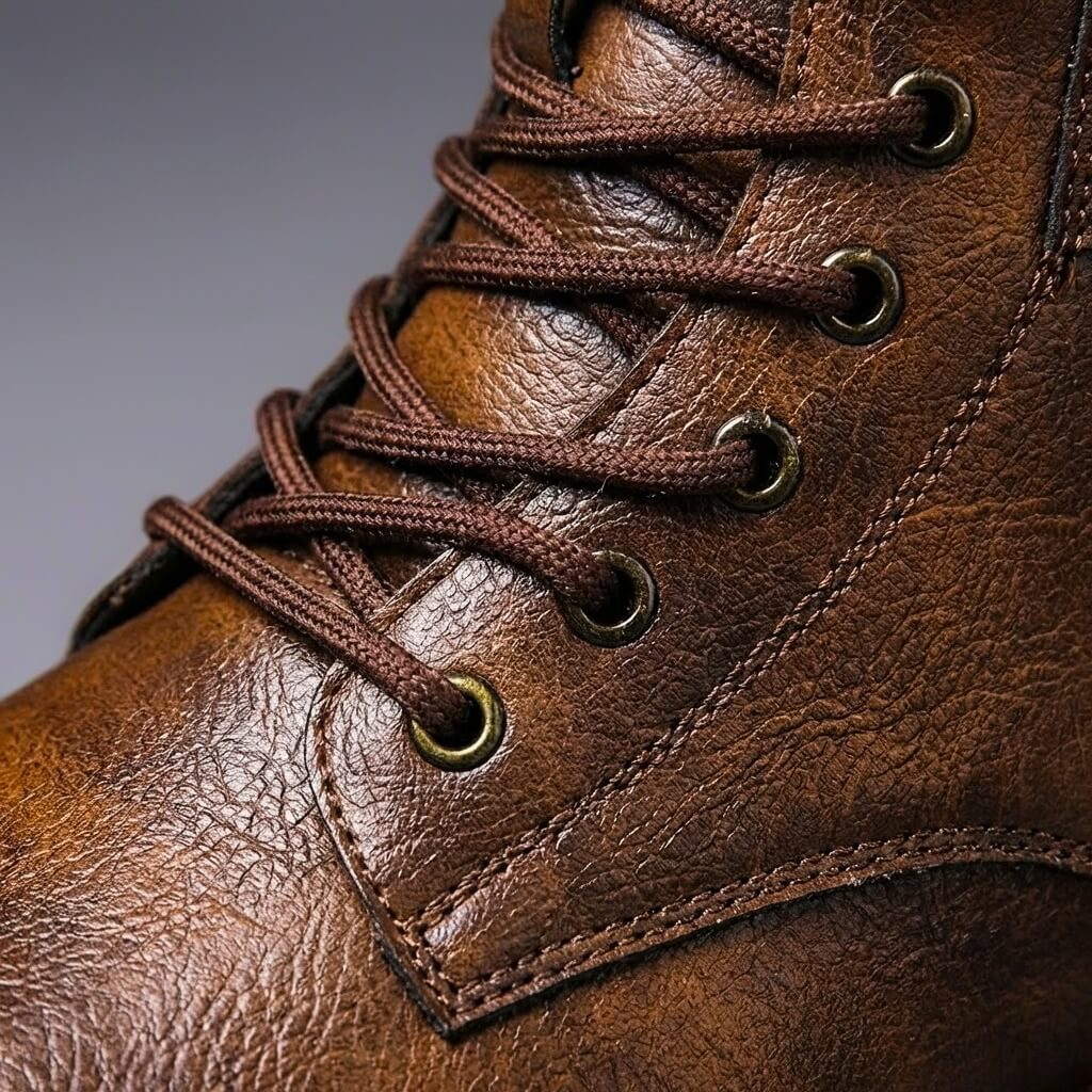 Enrique - Botas de Piel de Res Estilo Vintage - vista 3