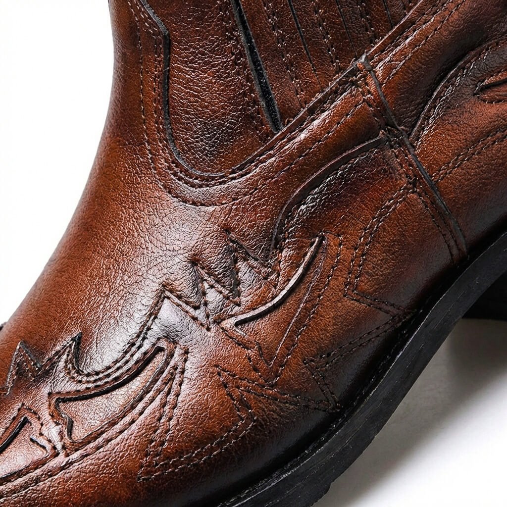 Felipe - Botas de Piel con Detalles Elaborados - vista 3
