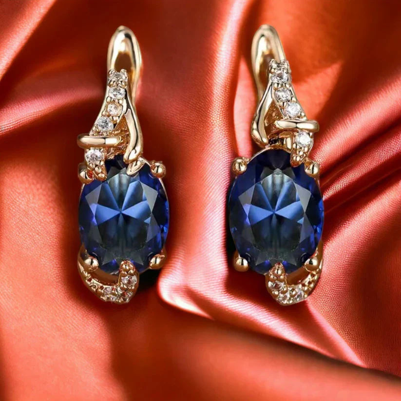 Pendientes de Oro Noche Oscura