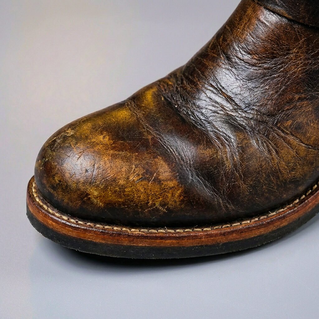 Carlos - Botas de Piel Envejecida con Hebillas - vista 6