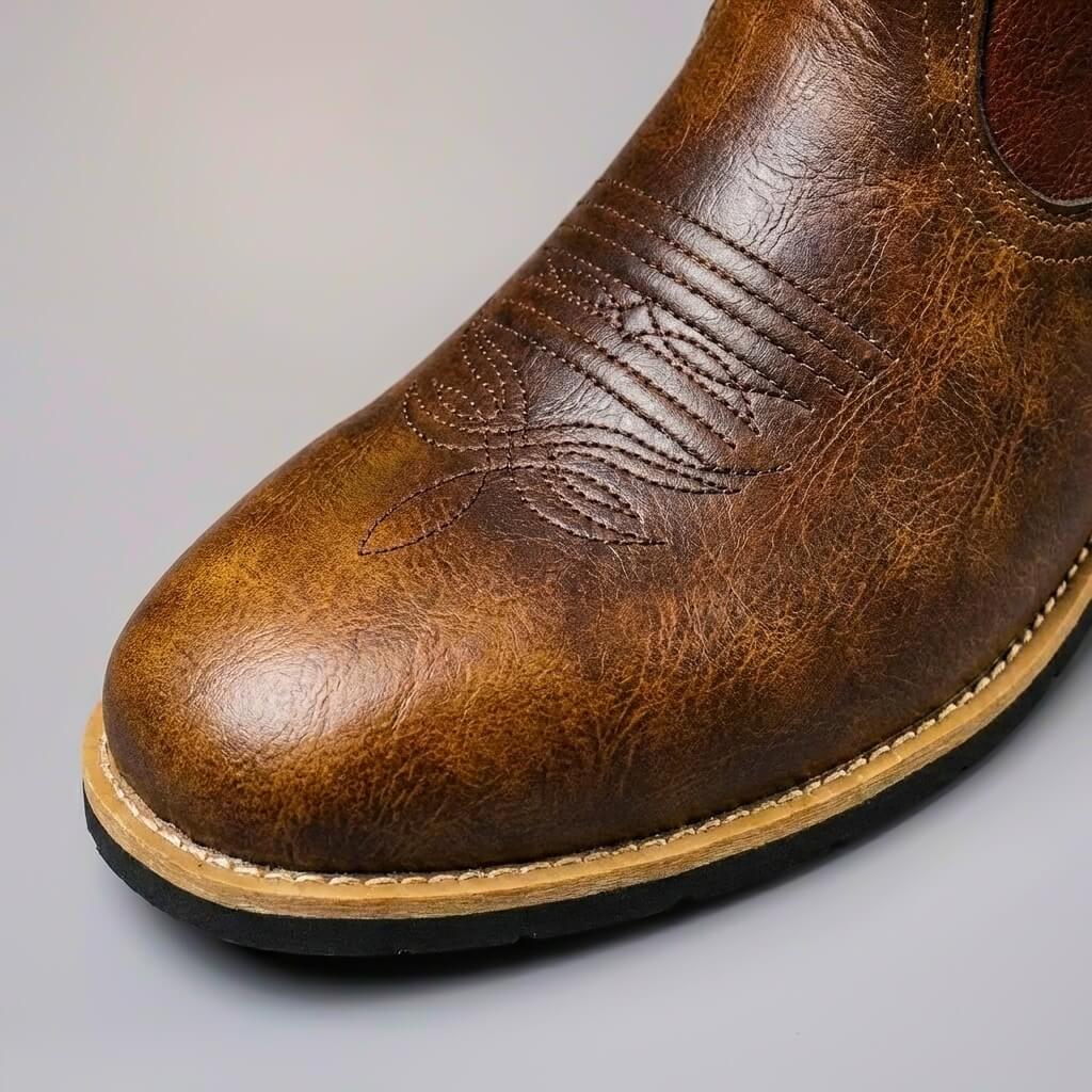 Roberto - Botas de Piel con Bordados - vista 3