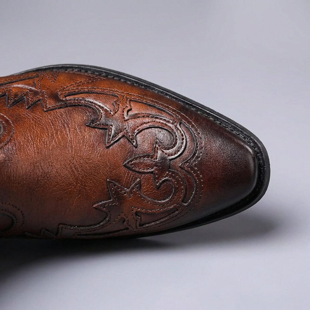 Felipe - Botas de Piel con Detalles Elaborados - vista 4