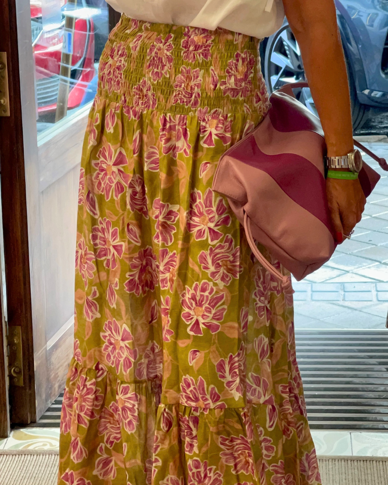 Violeta™ | Falda Midi Elegante de Corte Fluido