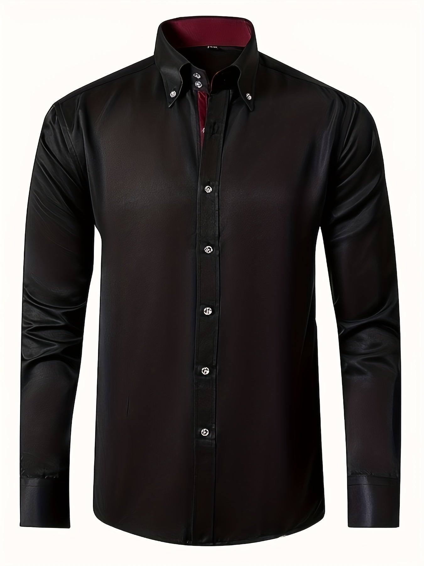 Liam™ | Camisa lisa de manga larga