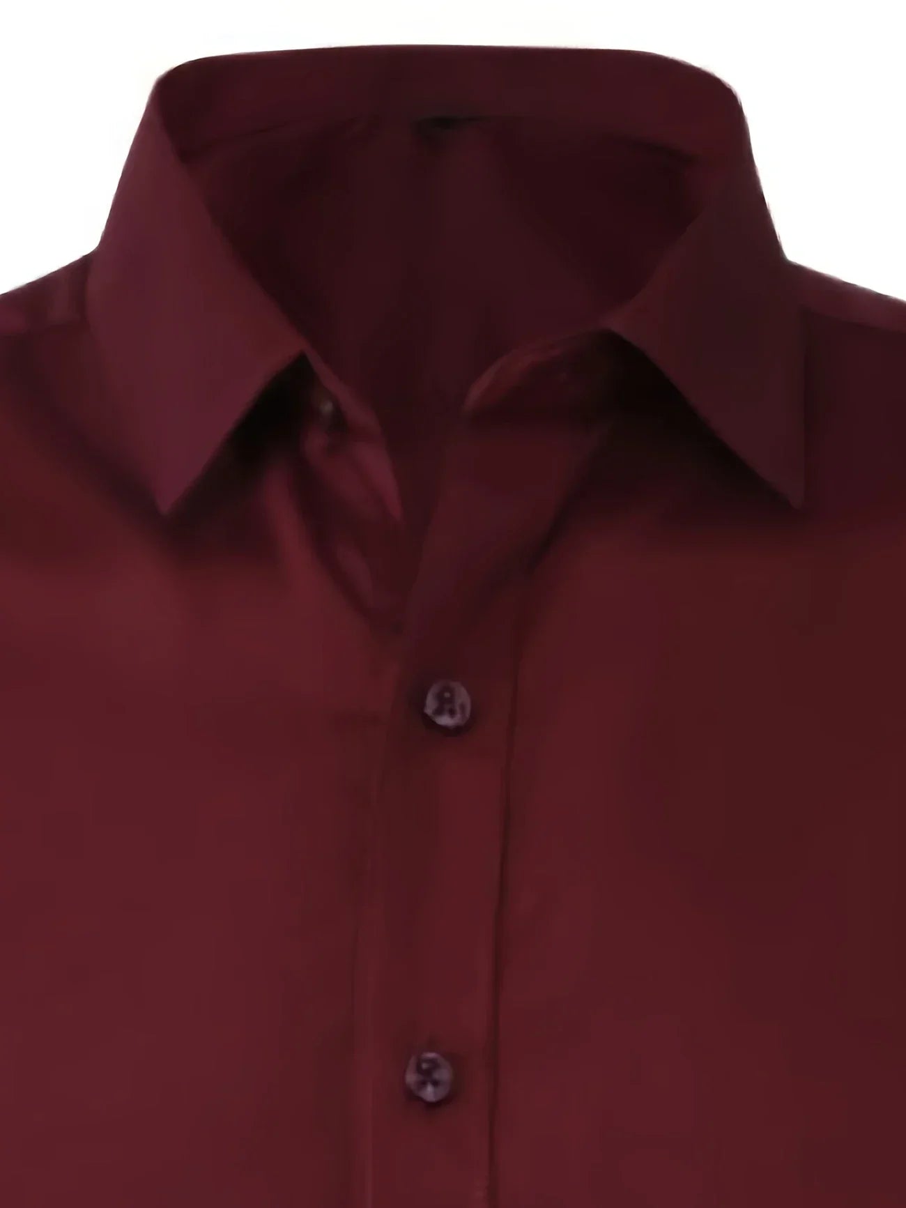 Byron™ – Camisa de manga larga para caballero, de estilo elegante con cierre de botones al frent