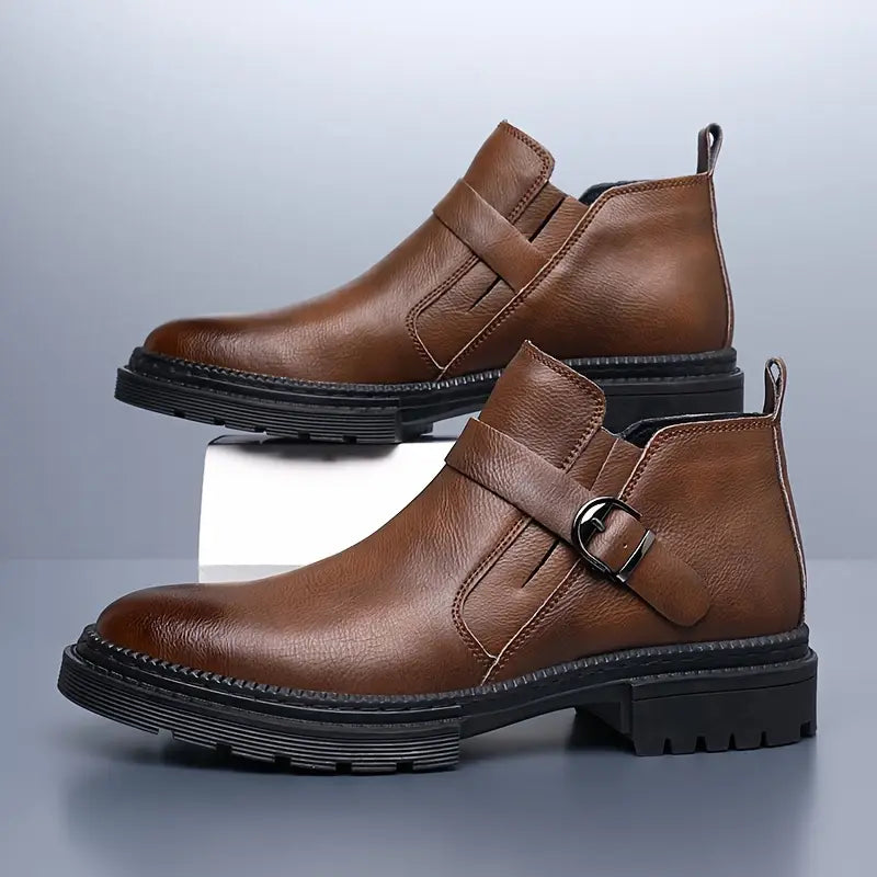 Liam™ | Botas Tipo Explorador de Cuero