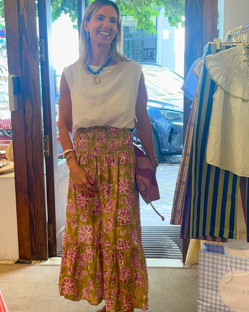 Violeta™ | Falda Midi Elegante de Corte Fluido