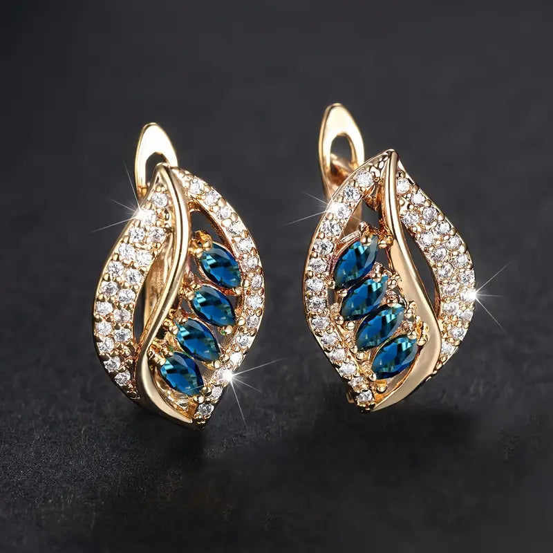 Pendientes de Oro Brisa Dorada