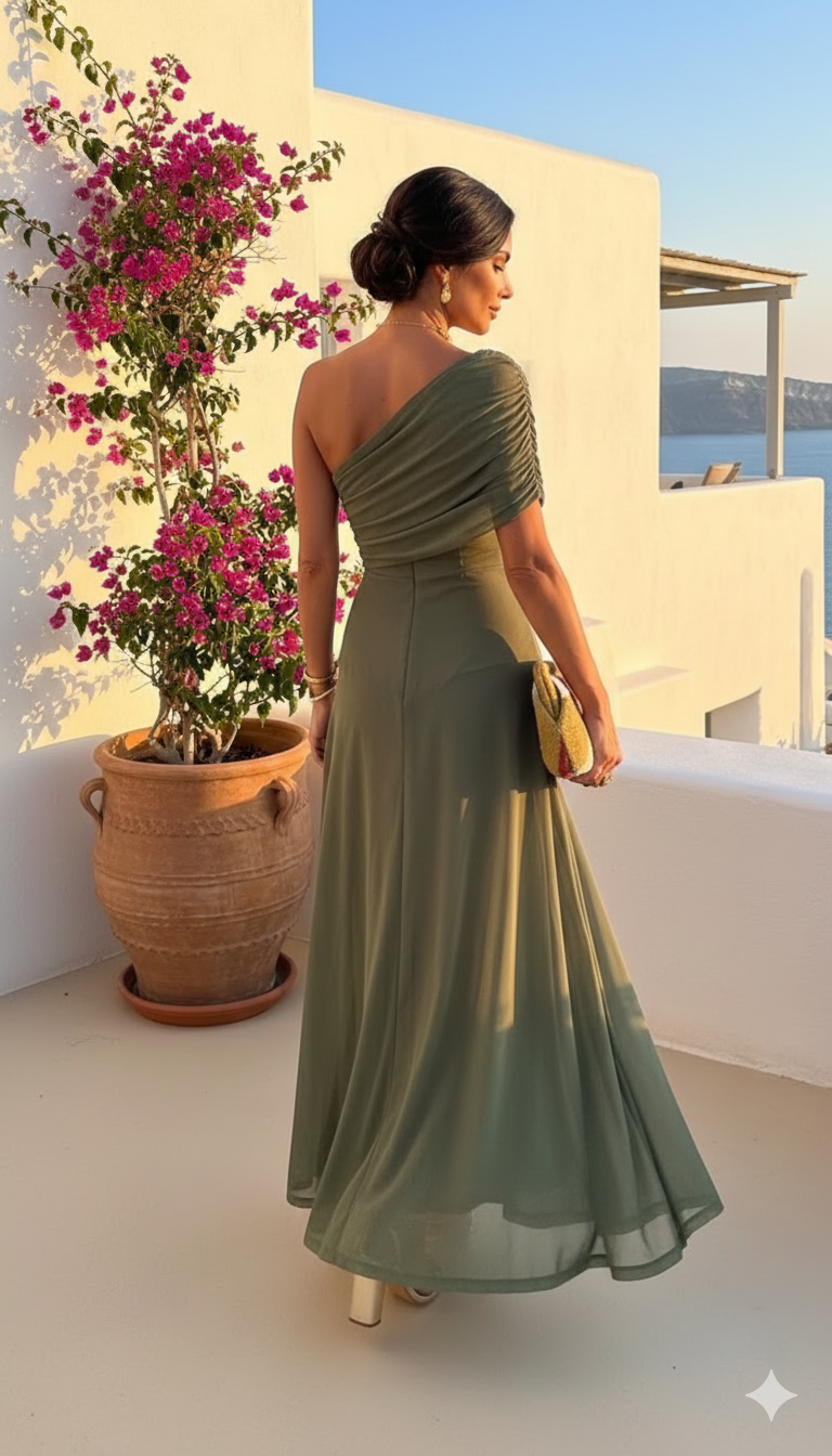 Vestido Uma™ - Largo Fluido