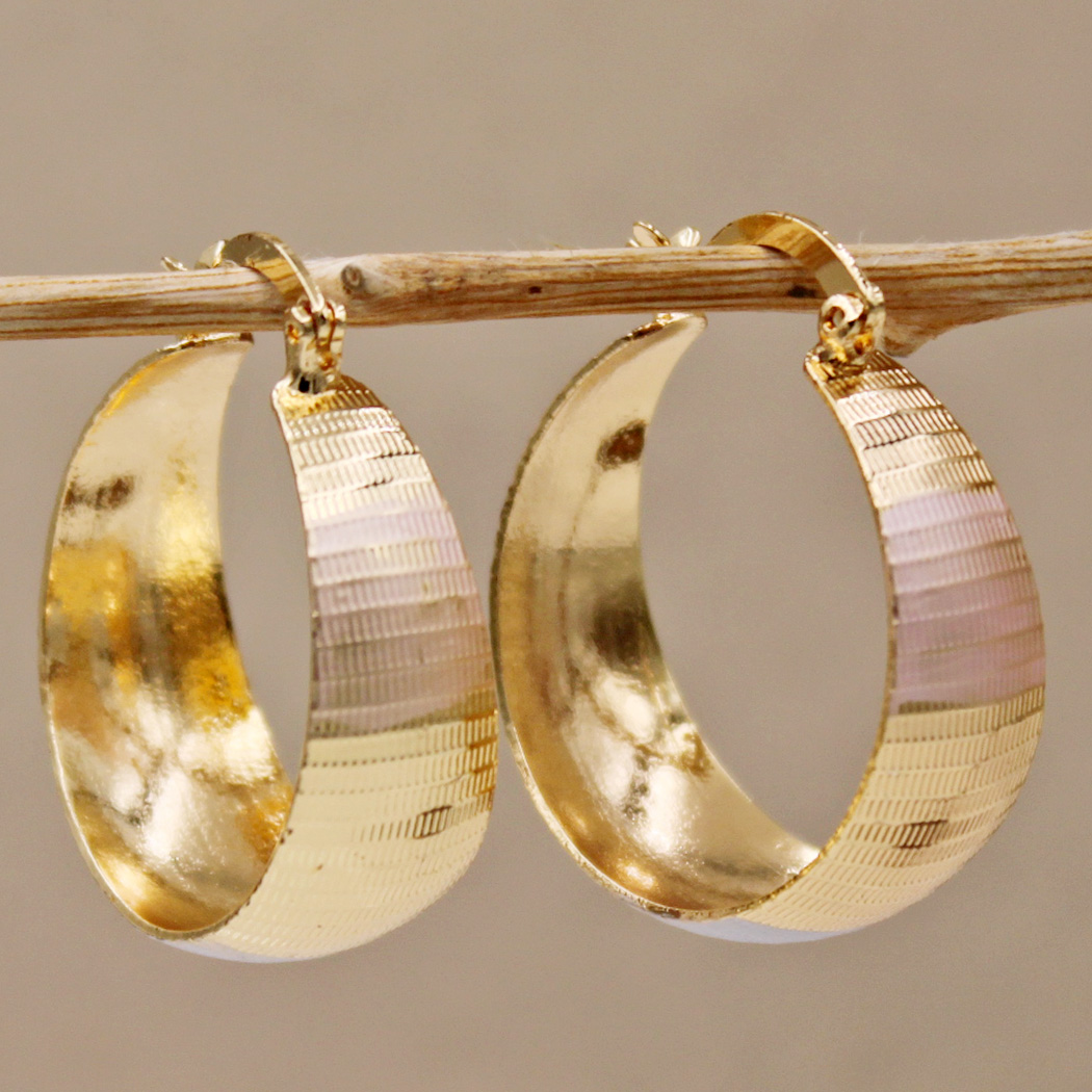 Pendientes de Oro Lujo Refinado
