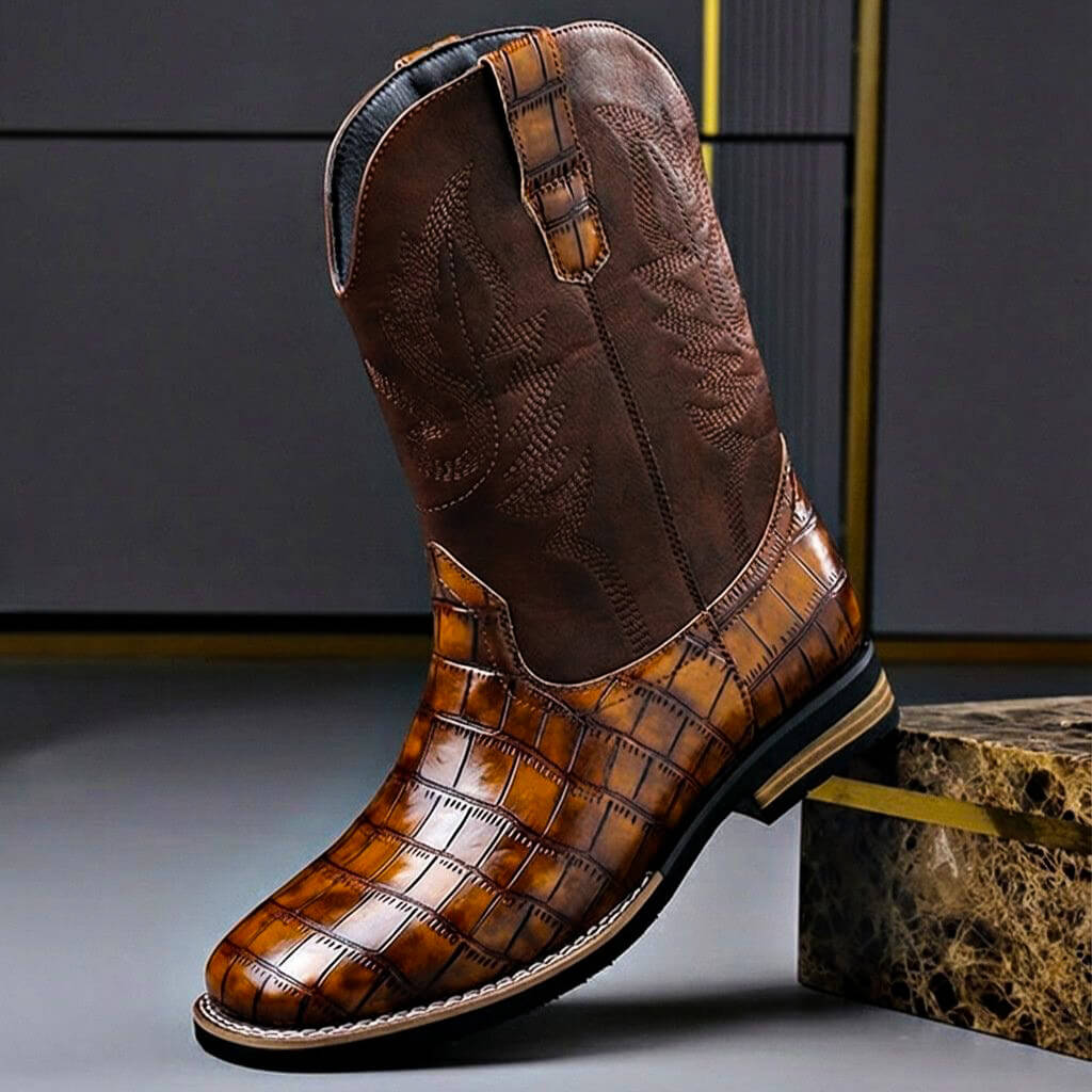 Manuel - Botas de Piel Estilo Vintage para Diario - vista 1