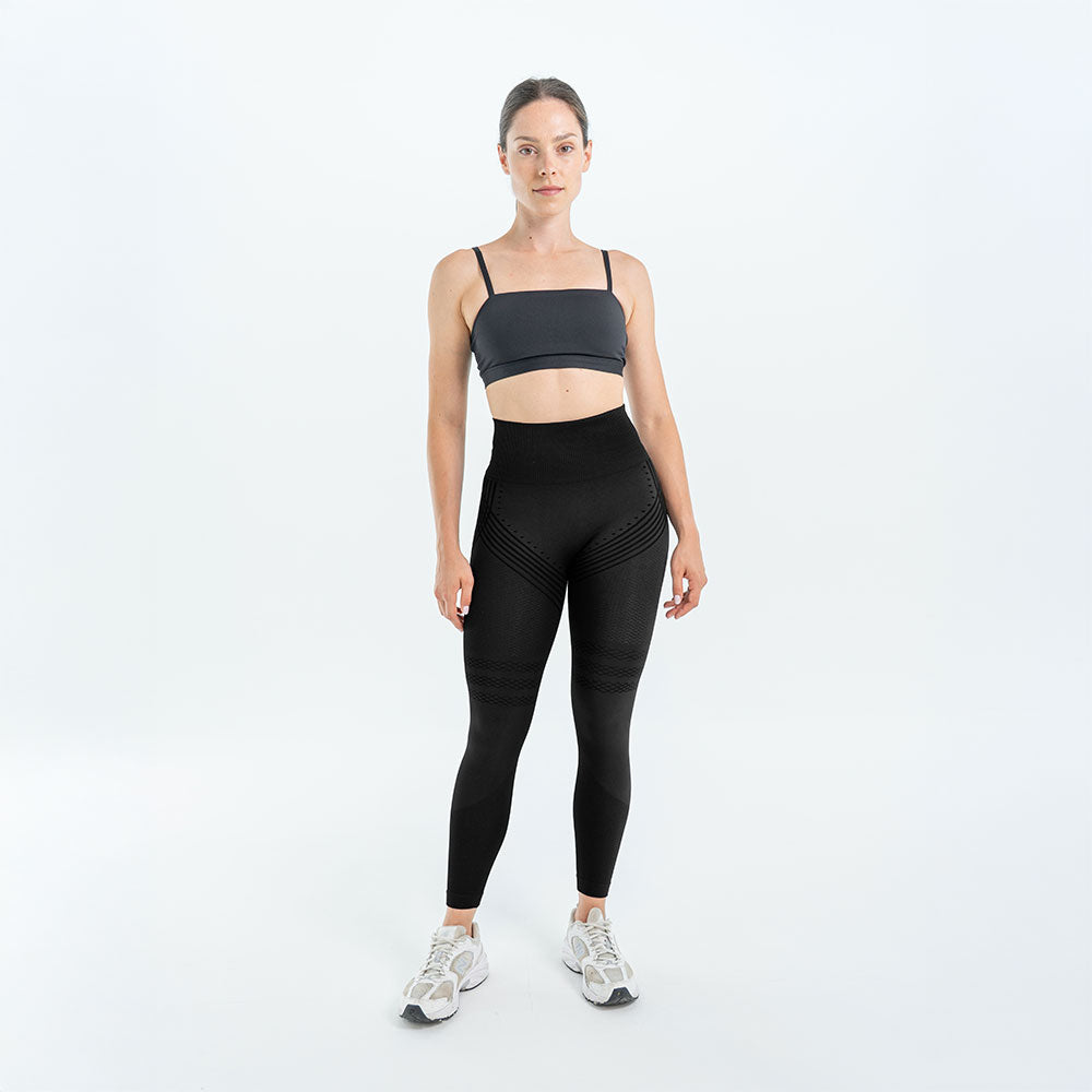3D Fit™ | Leggings Negros con Efecto Moldeador