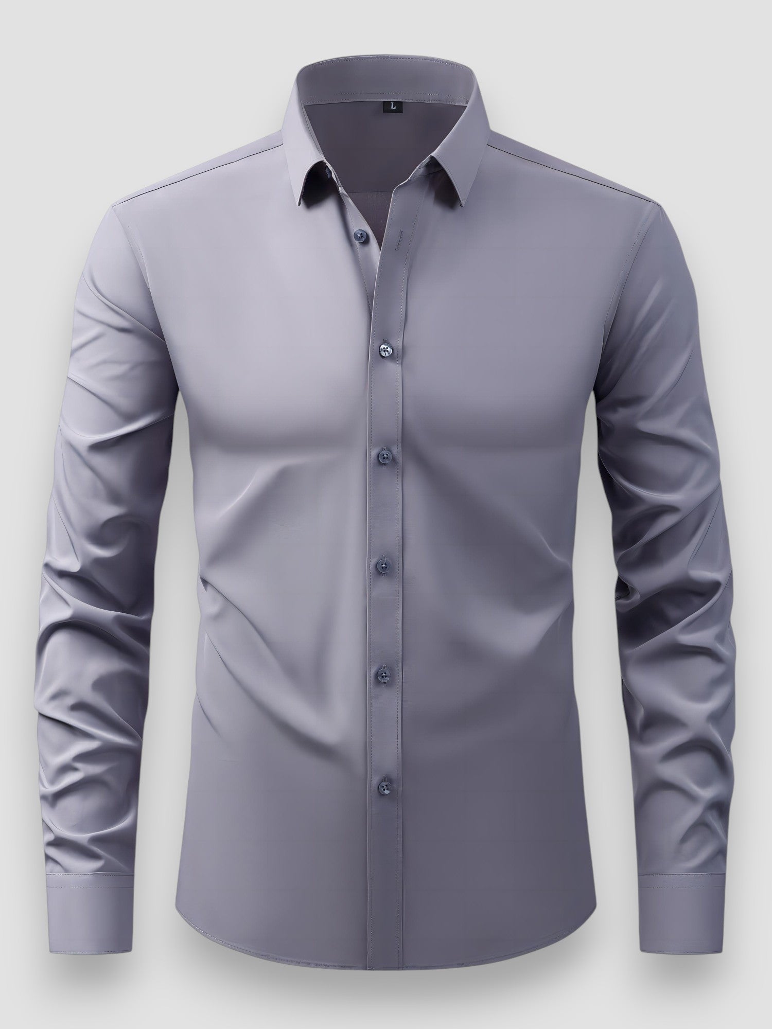 Lucas™ | Camisa entallada de manga larga