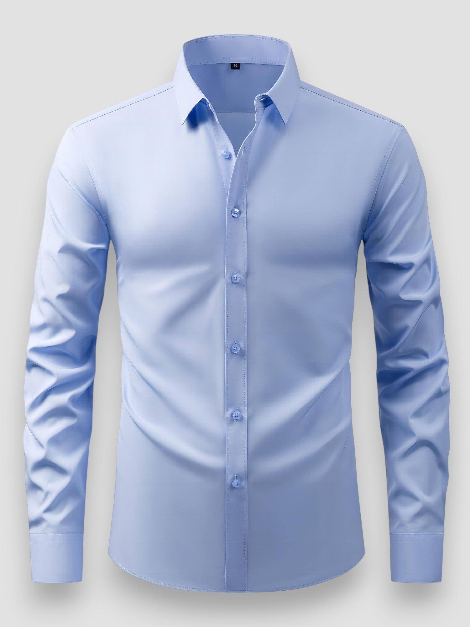 Lucas™ | Camisa entallada de manga larga