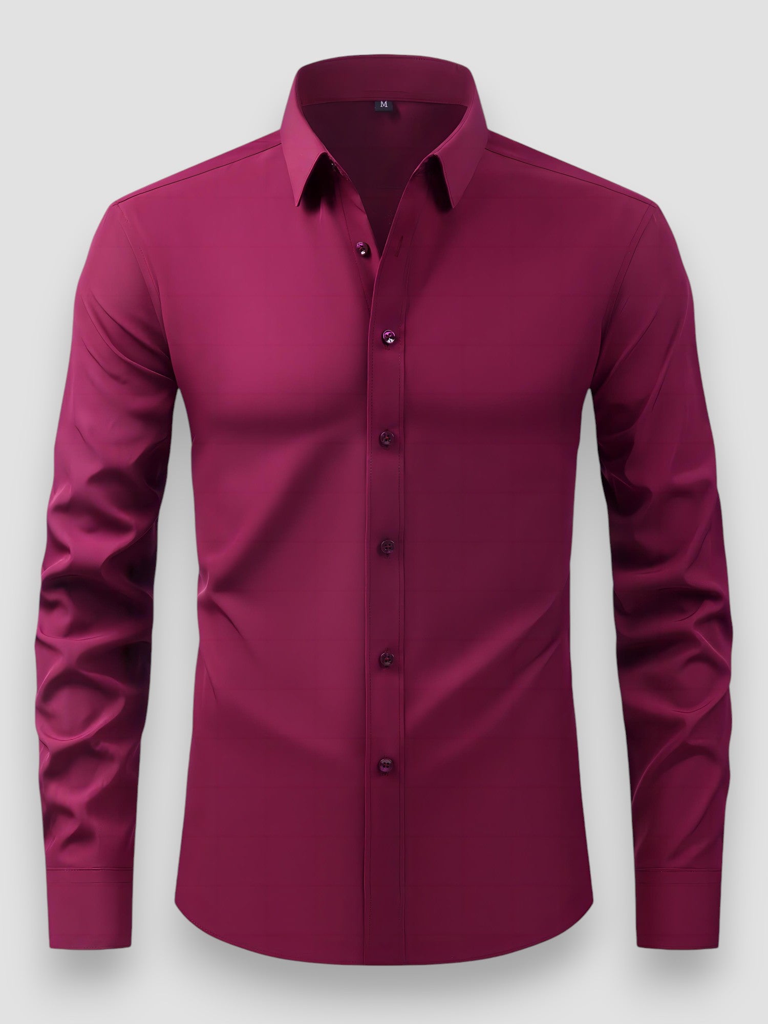 Lucas™ | Camisa entallada de manga larga