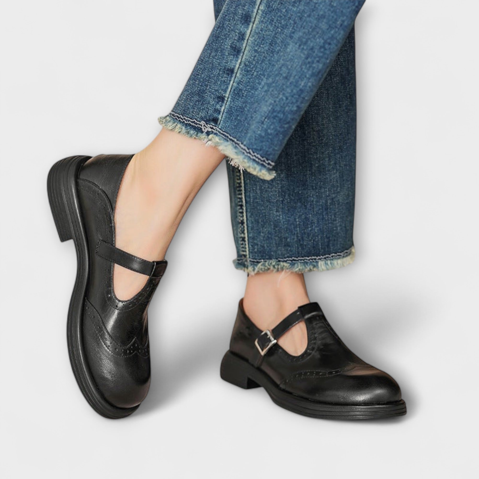 Janine™ | Sandalias de Cuero Premium