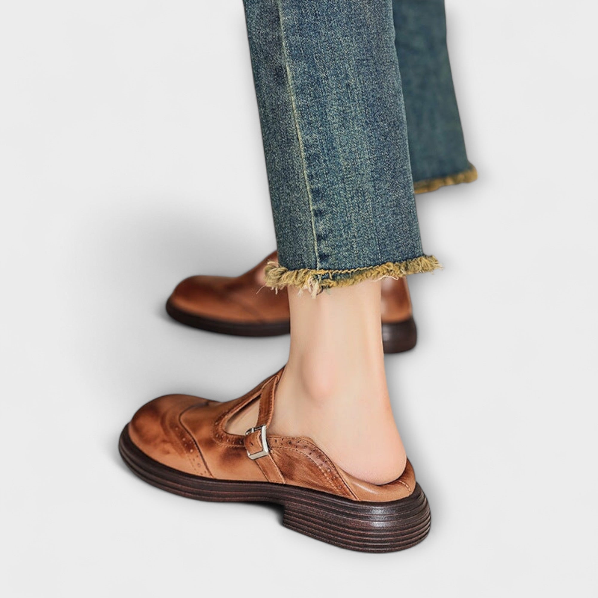 Janine™ | Sandalias de Cuero Premium