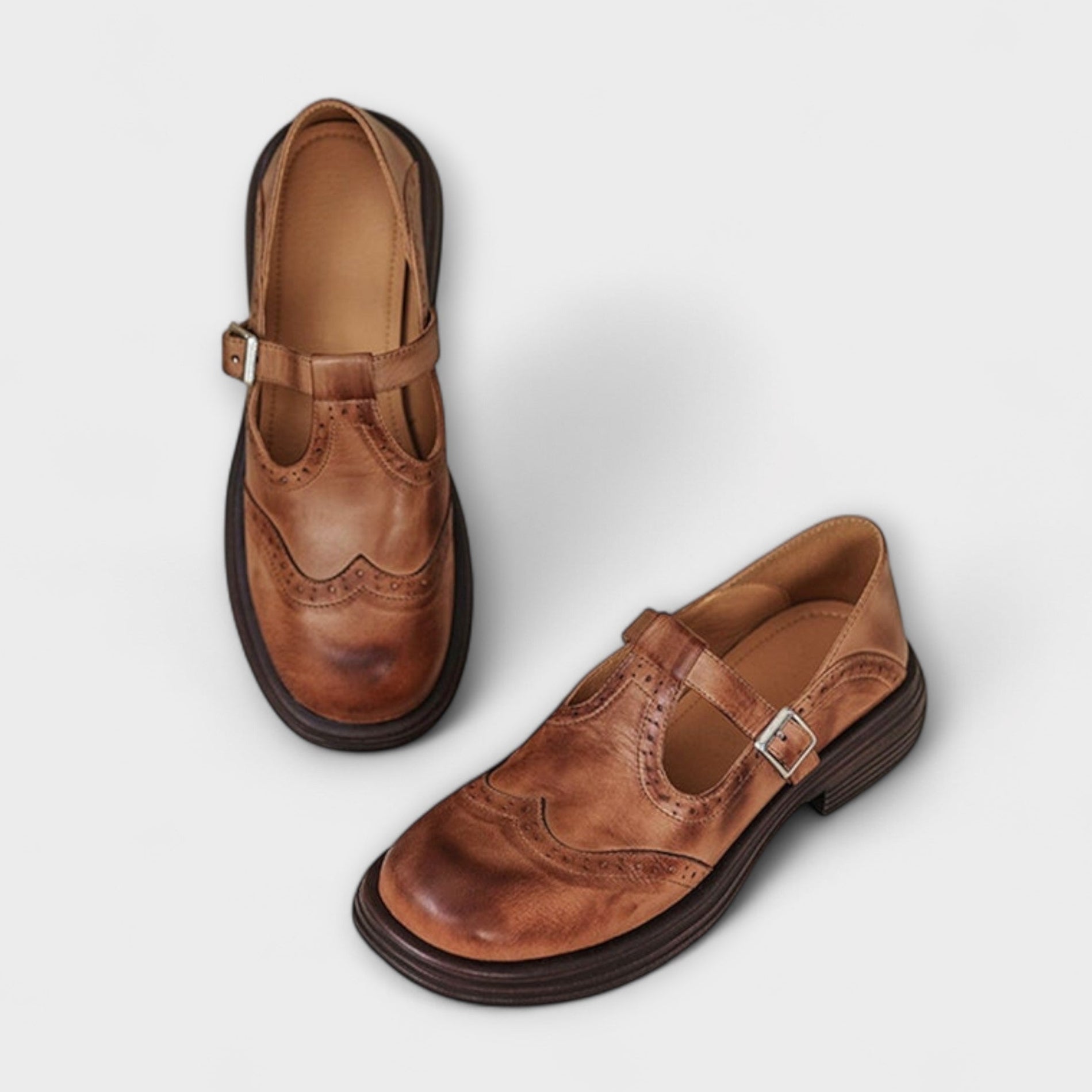 Janine™ | Sandalias de Cuero Premium