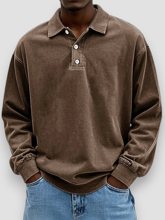 Ricardo™ | Polo informal de manga larga