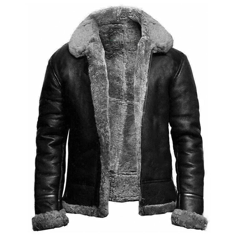 RIVI™ | Leather Winter Coat 