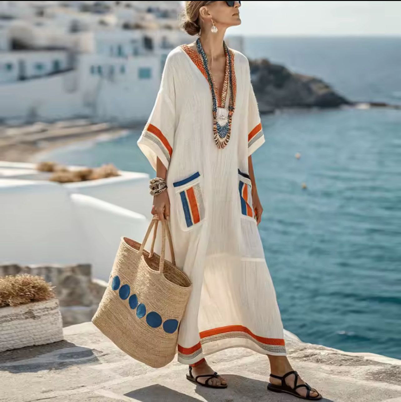 Mary™ | Vestido largo playa elegante