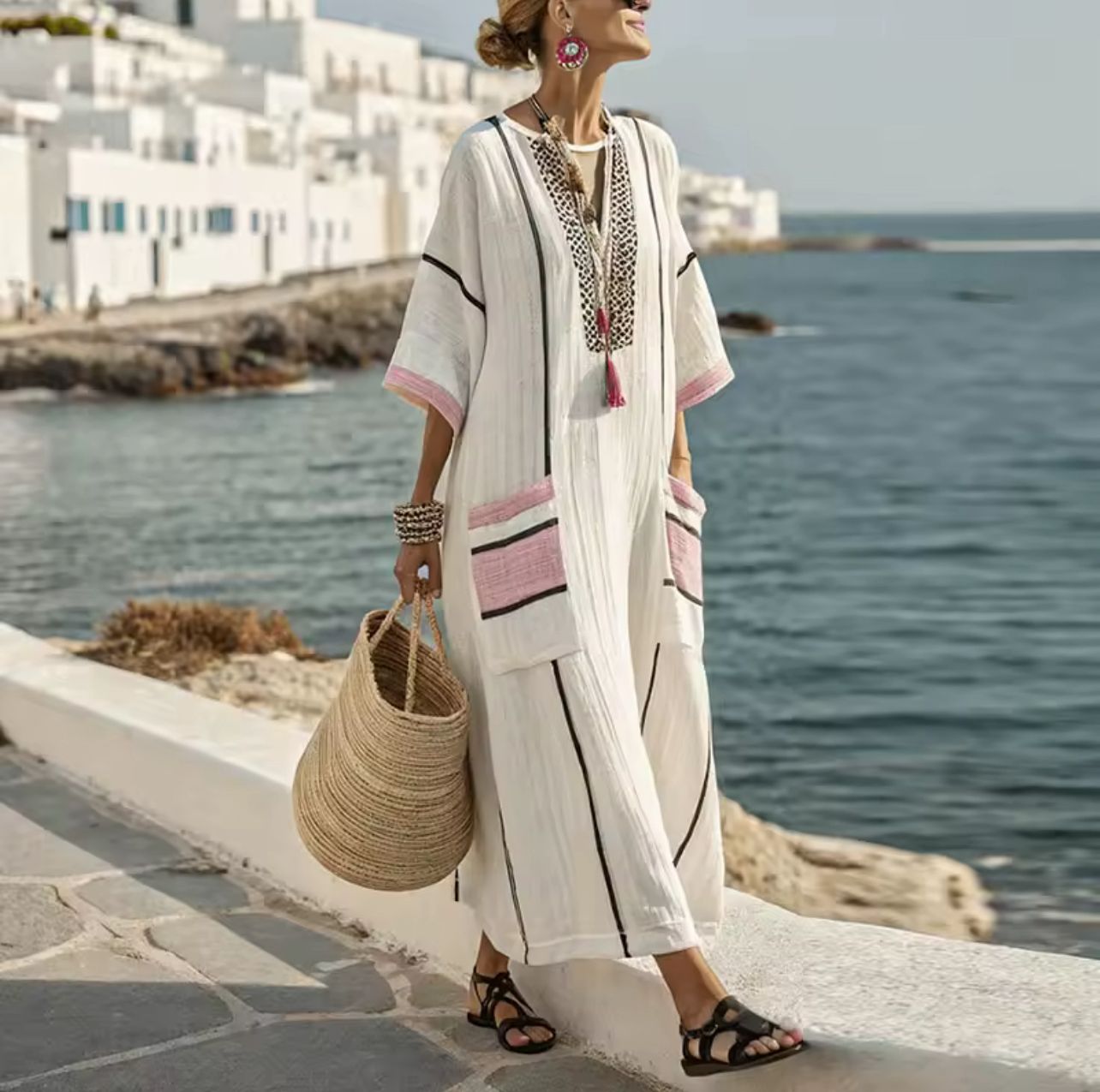 Mary™ | Vestido largo playa elegante