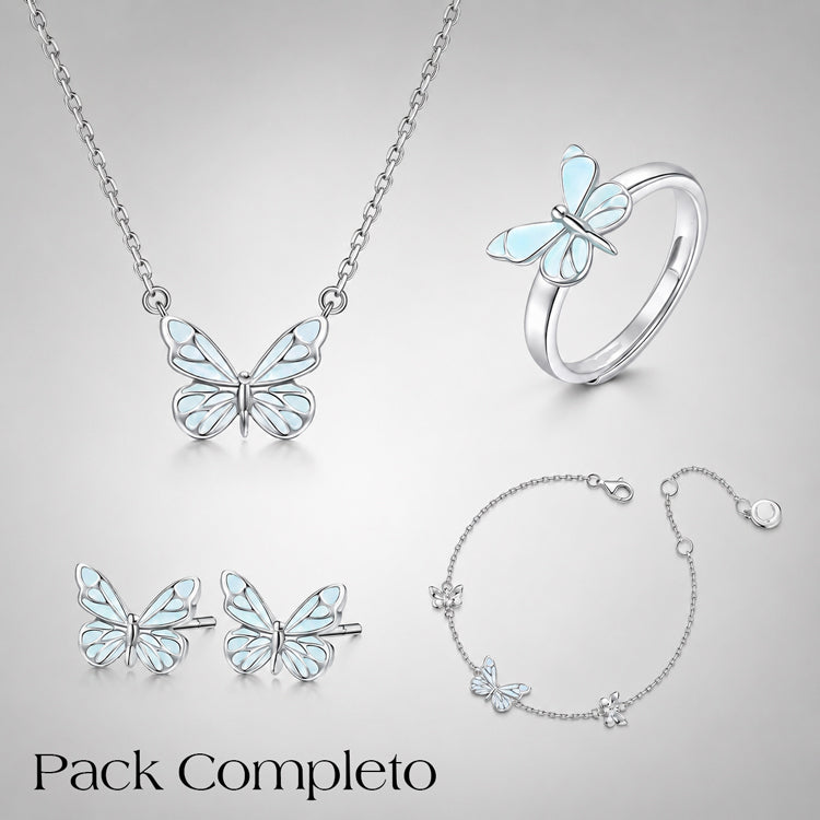 Set Butterfly™ | Joyería de Mariposa con Brillo Luminoso
