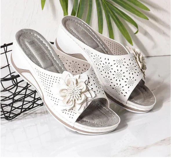 ComfortFlex™ | Sandalias Ortopédicas De Piel Con Soporte De Arco