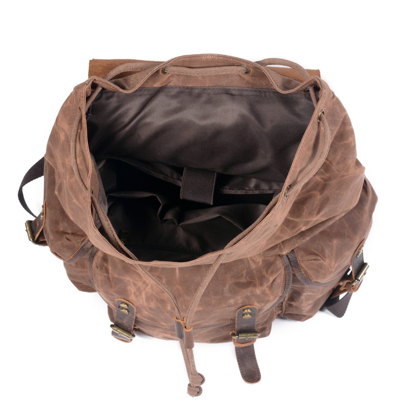 COLIMA™ | Mochila de Lino y Cuero