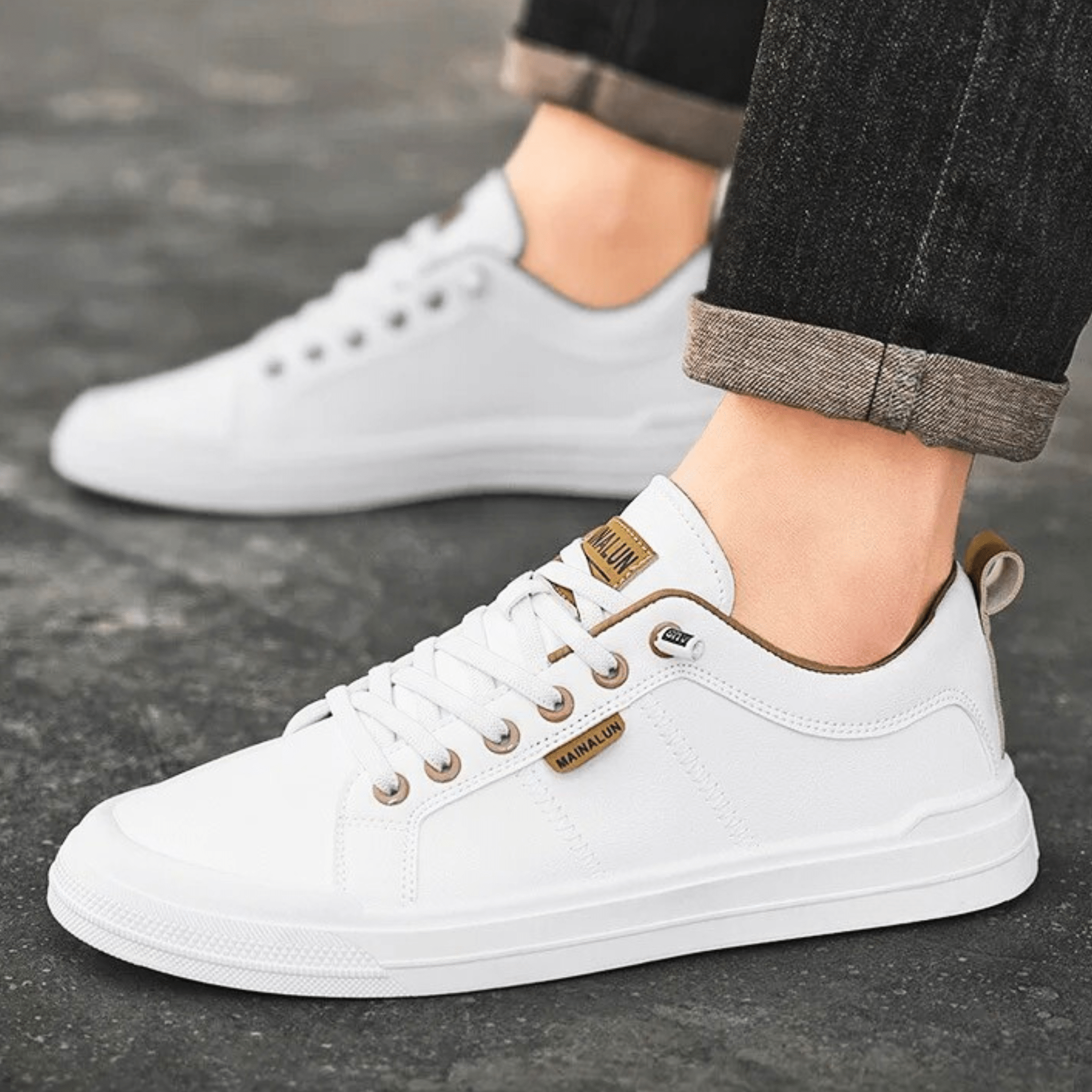 Zapatillas Harrington™ - Cuero Clásico